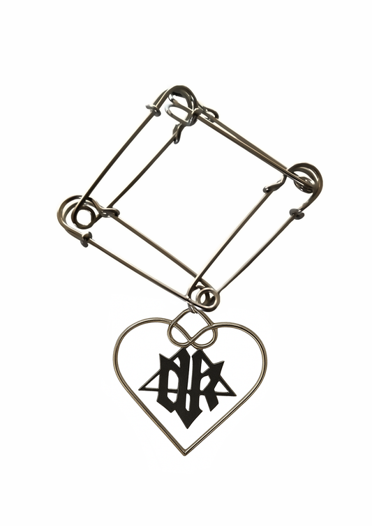 Safety Pin Punk Bracelet